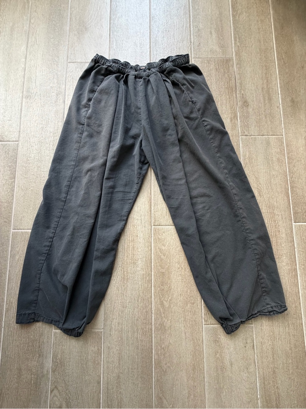 Free People To The Sky Parachute Pants Size Small Color Black - Picture 3 of 5